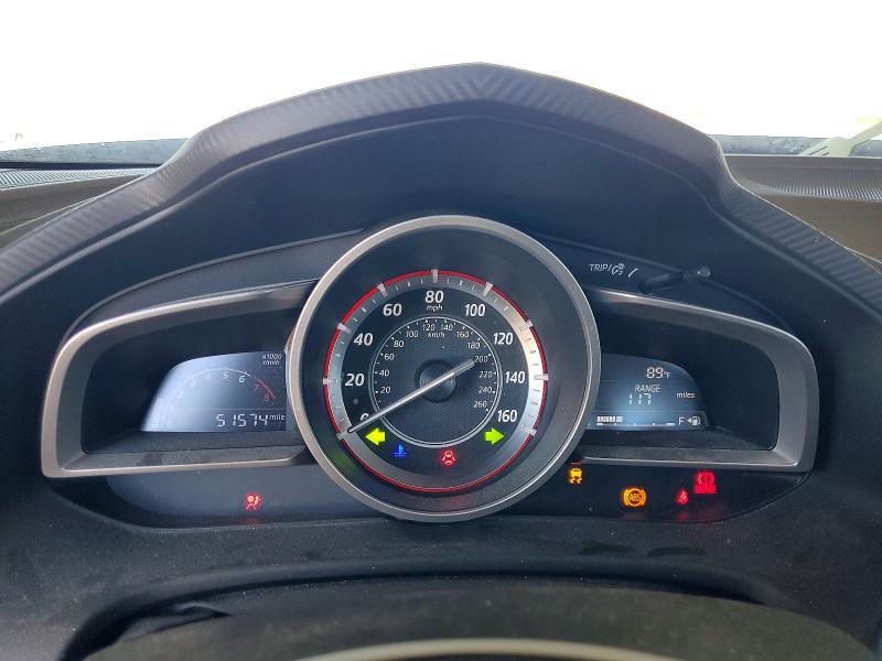 2015 Mazda 3 VIN JM1BM1U74F1262827 COPART salvage auction — FRONT END, Ca - Salvage Certificate, sold $1,400 on 2026-07-23 (photo 9)