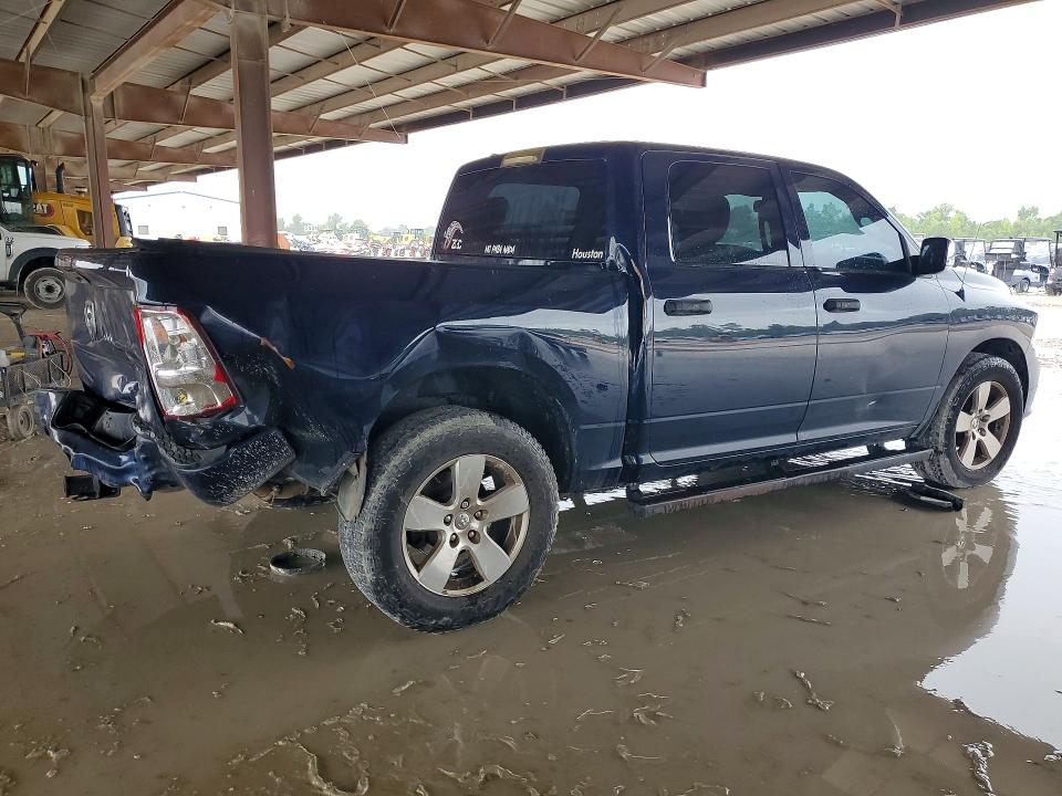 2014 Ram 1500 VIN 1C6RR6KT4ES149120 COPART salvage auction — REAR END, Tx - Salvage Vehicle Title, sold $3,000 on 2026-07-31 (photo 3)