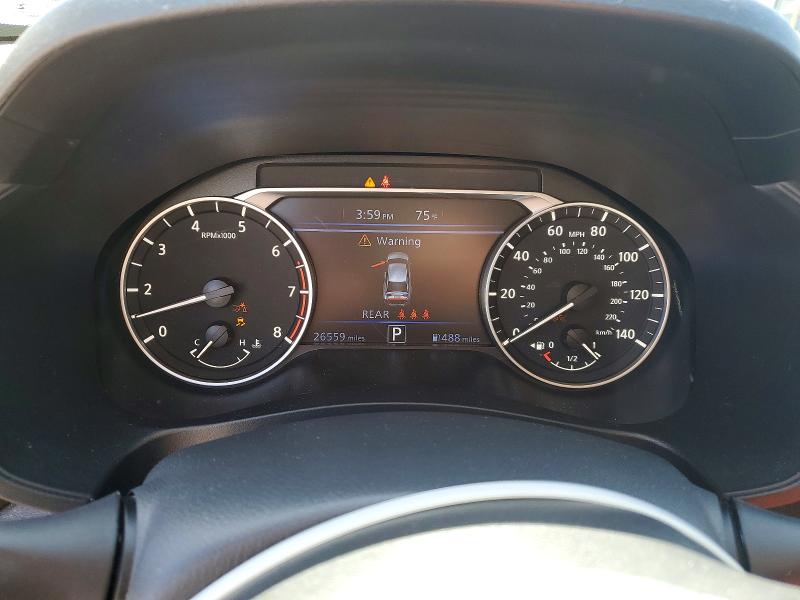 2025 Nissan Altima VIN 1N4BL4DV6SN362844 COPART salvage auction — REAR END, Ca - Certificate Of Title, sold $9,500 on 2026-07-27 (photo 9)