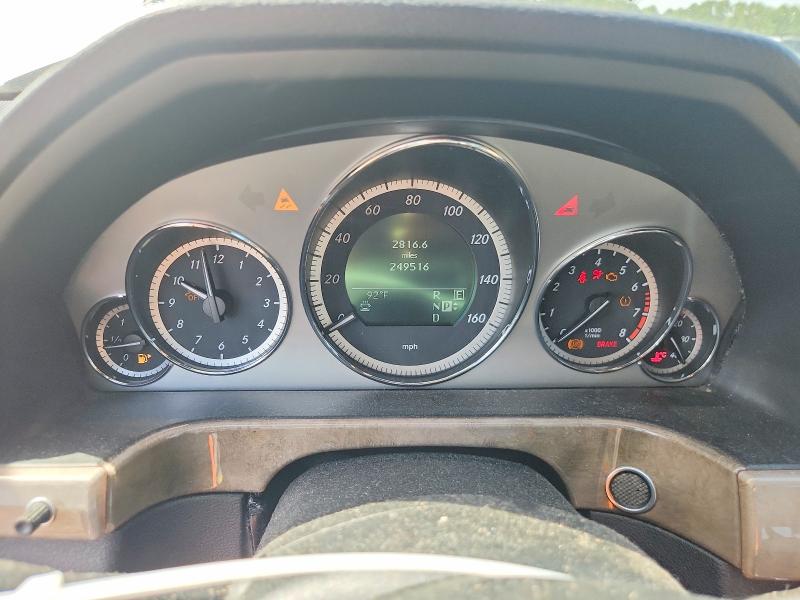2011 Mercedes-benz E-klasse VIN WDDHF5GB0BA373547 COPART salvage auction — REAR END, Ms - Cert Of Title-Salvaged, sold $500 on 2026-08-14 (photo 9)