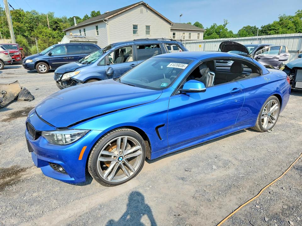 2019 BMW 4er VIN WBA4Z1C59KEE44214 COPART salvage auction — ROOF, Pa - Certificate Of Salvage, sold $4,850 on 2026-07-23 (photo 1)