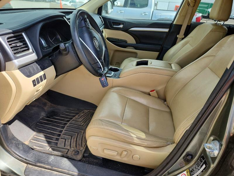 2015 Toyota Highlander VIN 5TDJKRFH7FS152587 COPART salvage auction — SIDE, Co - Dis/Dlr/Exp Only Clean Title, sold $275 on 2026-07-28 (photo 7)