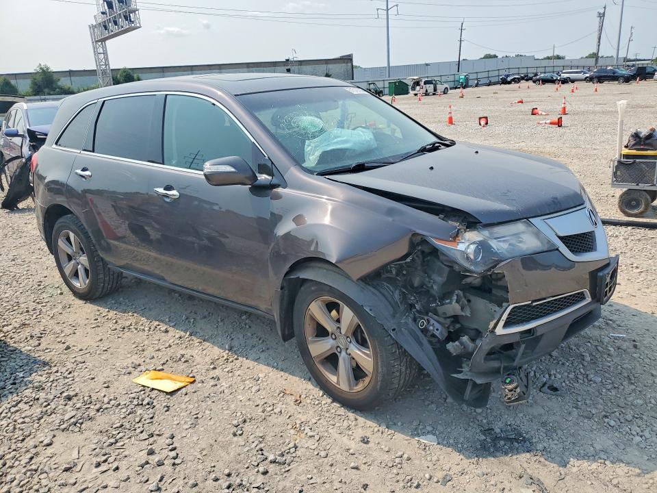 2011 Acura Mdx VIN 2HNYD2H62BH508555 COPART salvage auction — FRONT END, OH - CERT OF TITLE-SALVAGE, sold $750 on 2026-08-25 (photo 4)