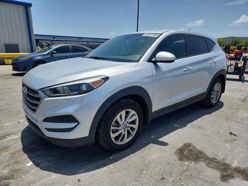 2018 Hyundai Tucson VIN KM8J23A42JU795916 COPART salvage auction — REAR END, Salvage Title, sold $2,350 on 2026-07-28 (photo 1)
