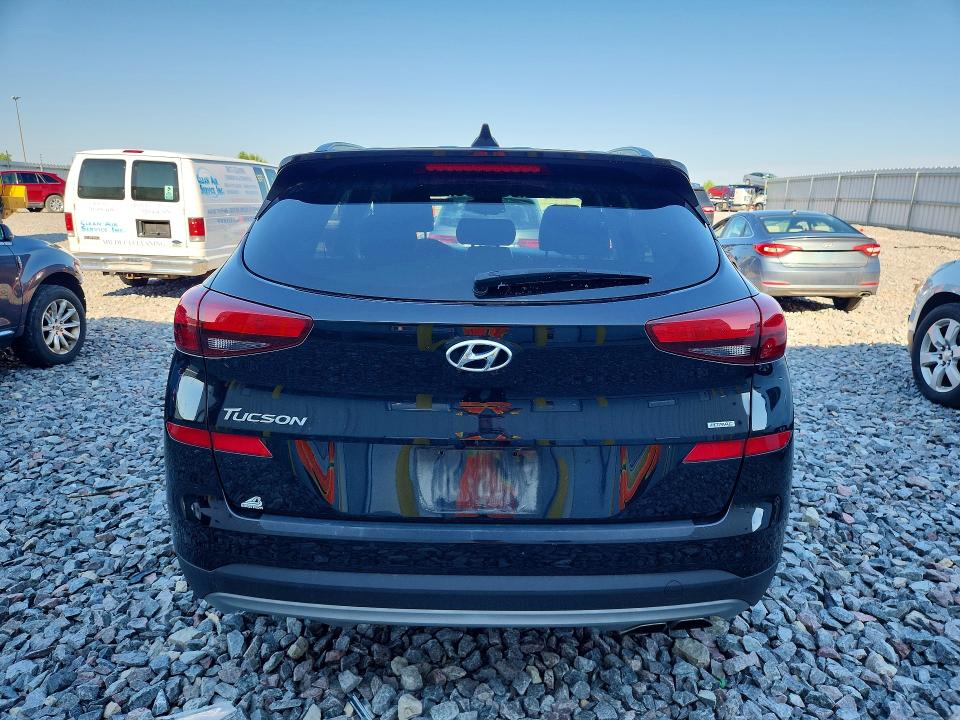 2019 Hyundai Tucson VIN KM8J3CALXKU933885 COPART salvage auction — HAIL, Wi - Certificate Of Title, sold $7,800 on 2026-07-20 (photo 6)