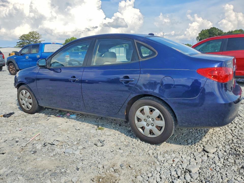 2009 Hyundai Elantra VIN KMHDU46D09U604401 COPART salvage auction — FRONT END, GA - CERT OF TITLE-SALVAGE (P), sold $675 on 2026-07-13 (photo 2)