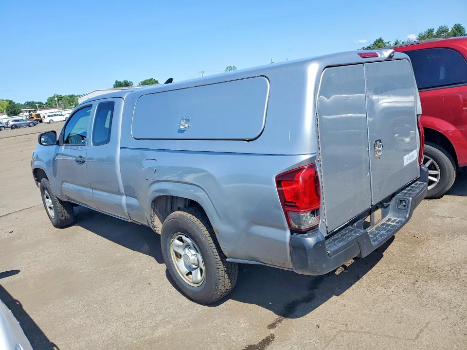 2018 Toyota Tacoma VIN 5TFRX5GN2JX127357 COPART salvage auction — REAR END, CT - CERTIFICATE OF TITLE, sold $625 on 2026-07-28 (photo 2)