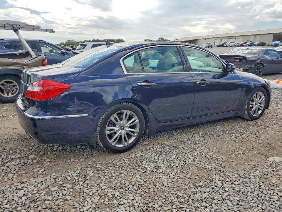2012 Hyundai Genesis VIN KMHGC4DD9CU179366 COPART salvage auction — MINOR DENT/SCRATCHES, GA - CERT OF TITLE-SALVAGE, sold $2,000 on 2026-07-24 (photo 3)