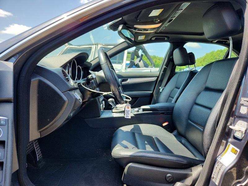 2014 Mercedes-benz C-klasse VIN WDDGF8AB1EA931786 COPART salvage auction — REAR END, Ma - Cert Of Title-Reconstrctd Coll, sold $1,750 on 2026-08-20 (photo 7)