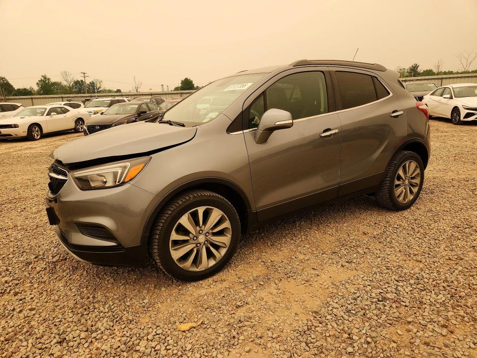 2019 Buick Encore VIN KL4CJESBXKB795789 COPART salvage auction — FRONT END, Ny - Mv-907A Salvage Certificate, sold $1,000 on 2026-07-27 (photo 1)