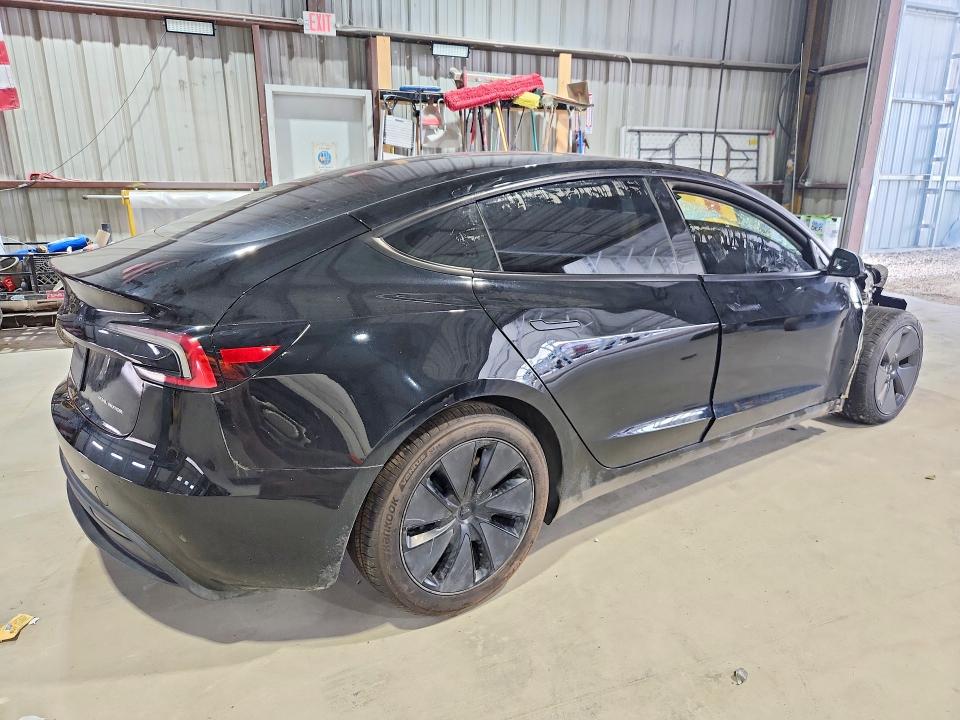 2025 Tesla Model 3 VIN 5YJ3E1EB4SF982294 COPART salvage auction — FRONT END, Il - Salvage Certificate, sold $9,000 on 2026-07-27 (photo 3)