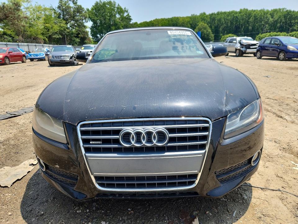 2012 Audi A5 VIN WAULFAFH2CN000455 COPART salvage auction — MECHANICAL, Va - Certificate Of Title, sold $525 on 2026-07-18 (photo 5)