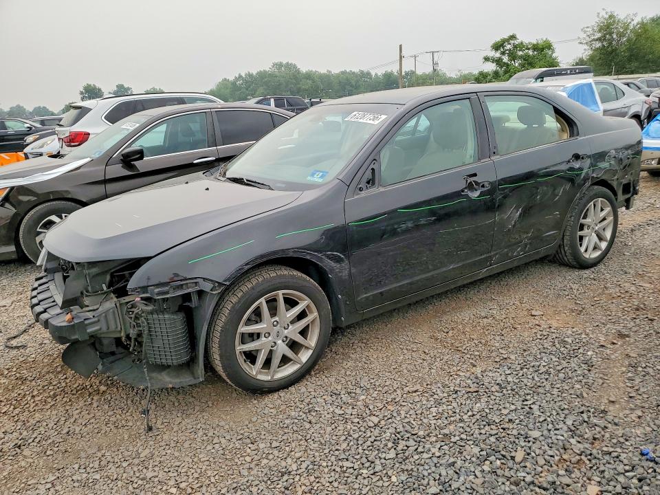 2012 Ford Fusion VIN 3FAHP0JA5CR253783 COPART salvage auction — FRONT END, Nj - Cert Of Title-Salvage, sold $350 on 2026-07-31 (photo 1)