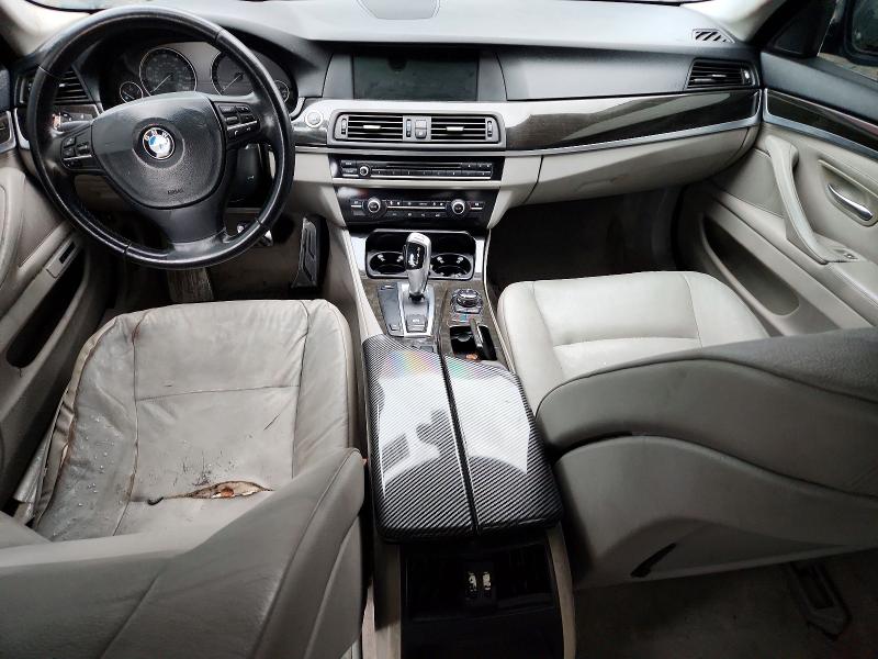 2011 BMW 5 series VIN WBAFR9C53BC757470 COPART salvage auction — FRONT END, FL - CERTIFICATE OF TITLE (P), sold $375 on 2026-07-23 (photo 8)