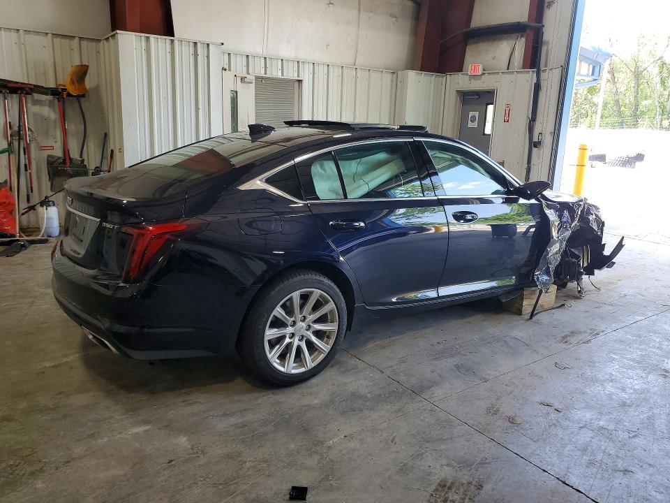 2020 Cadillac Ct5 VIN 1G6DX5RK2L0128116 COPART salvage auction — FRONT END, Ny - Certificate Of Title, sold $16,500 on 2026-08-19 (photo 3)
