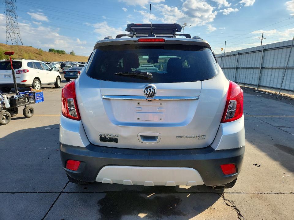 2015 Buick Encore VIN KL4CJESB7FB214996 COPART salvage auction — FRONT END, Co - Salvage Title, sold $750 on 2026-09-02 (photo 6)