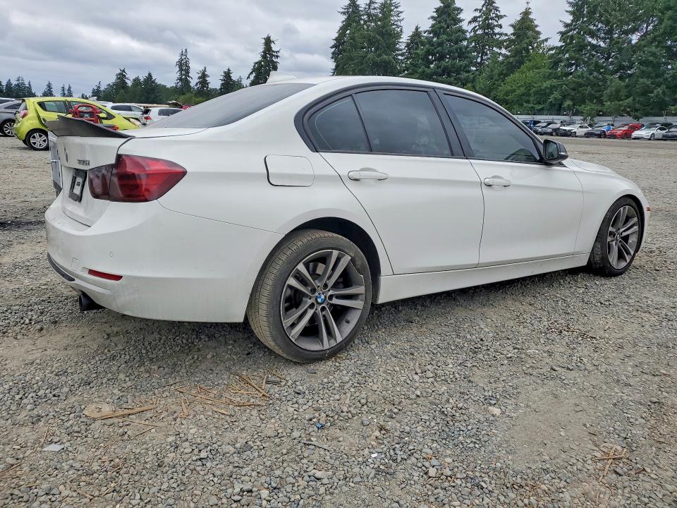 2014 BMW 3er VIN WBA3B9G56ENR90513 COPART salvage auction — FRONT END, Wa - Bill Of Sale, sold $2,150 on 2026-08-14 (photo 3)