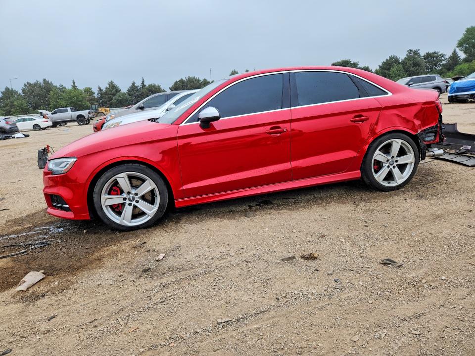 2017 Audi S3 VIN WAUB1GFF3H1020952 — COPART salvage auction photo