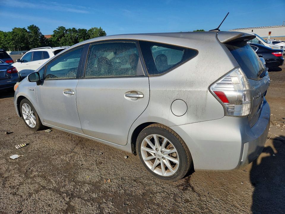 2012 Toyota Prius VIN JTDZN3EU4C3055673 COPART salvage auction — MECHANICAL, Ct - Certificate Of Title, sold $3,400 on 2026-07-31 (photo 2)