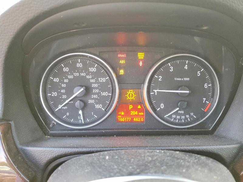 2011 BMW 3 series VIN WBAPK5G57BNN29925 COPART salvage auction — FRONT END, WA - BILL OF SALE, sold $500 on 2026-07-17 (photo 9)