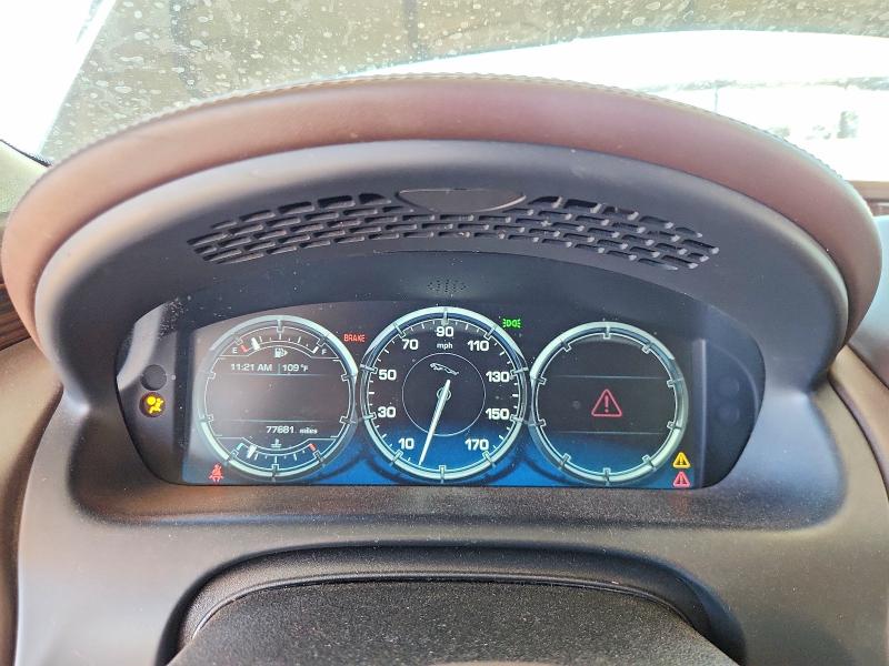 2011 Jaguar Xj series VIN SAJWA1CB1BLV17837 COPART salvage auction — FRONT END, Az - Cert Of Title - Salvage, sold $250 on 2026-07-21 (photo 9)