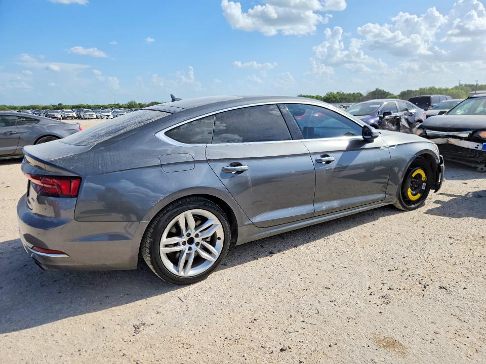2019 Audi A5 VIN WAUANCF53KA062741 COPART salvage auction — FRONT END, Wv - Certificate Of Title (P), sold $3,300 on 2026-07-23 (photo 3)