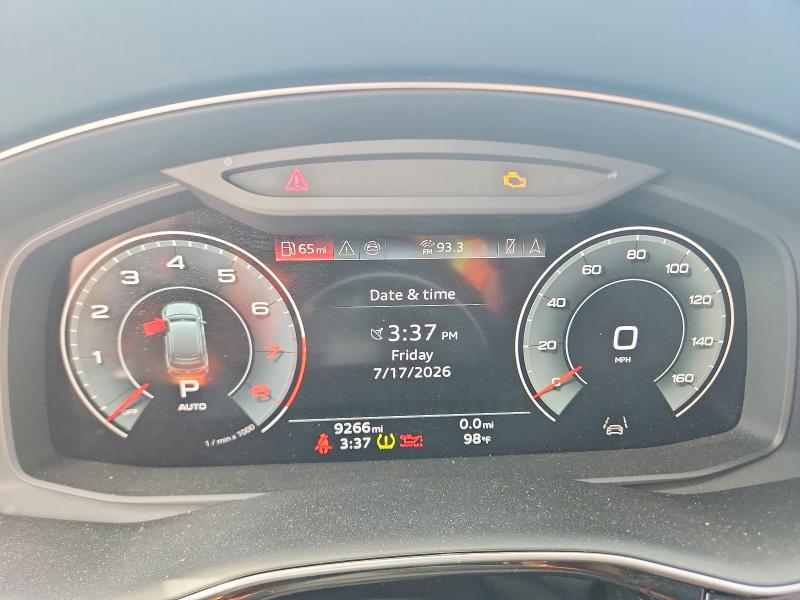 2025 Audi Q7 VIN WA1LCBF72SD020499 COPART salvage auction — MECHANICAL, FL - CERT OF TITLE SLVG REBUILDABLE, sold $15,200 on 2026-07-28 (photo 9)