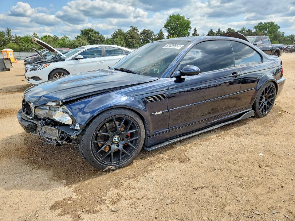 2004 BMW M3 VIN WBSBL93474PN55214 — COPART salvage auction photo