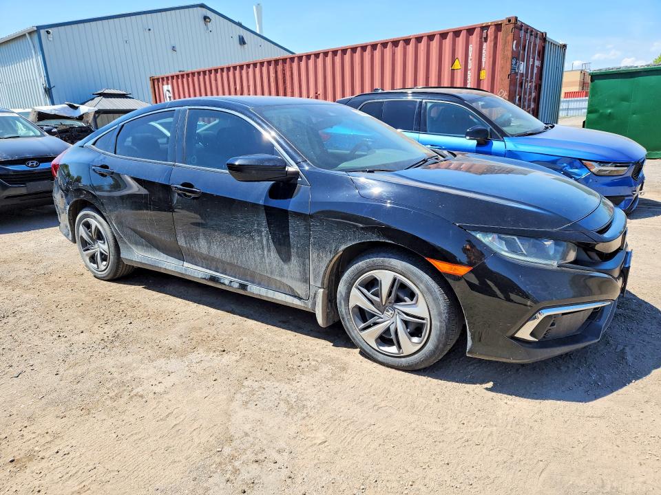 2021 Honda Civic VIN 2HGFC2F54MH015961 COPART salvage auction — ROOF, ON - PERMIT NO BRAND - UNFIT, sold $8,500 on 2026-07-28 (photo 4)
