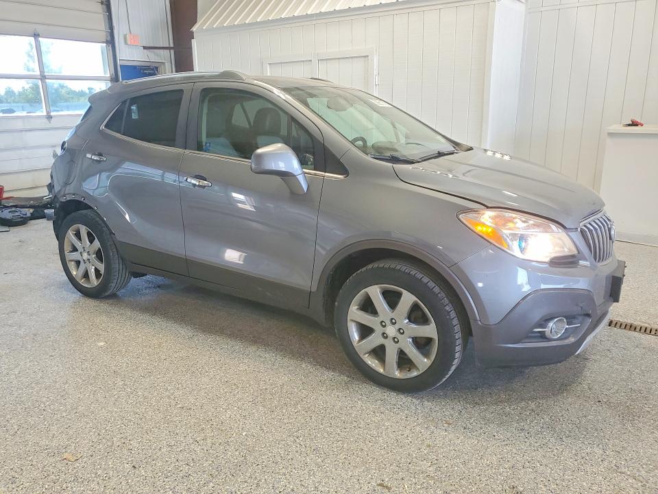 2013 Buick Encore VIN KL4CJGSB0DB024675 COPART salvage auction — REAR END, Ny - Mv-907A Salvage Certificate, sold $475 on 2026-07-20 (photo 4)