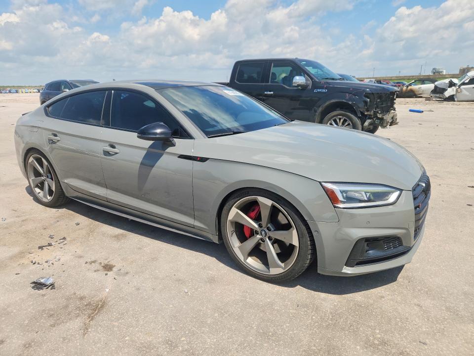 2019 Audi S5 VIN WAUC4CF57KA040687 COPART salvage auction — WATER/FLOOD, LA - CERT OF TITLE-SALVAGE FLOOD, sold $10,600 on 2026-08-26 (photo 4)