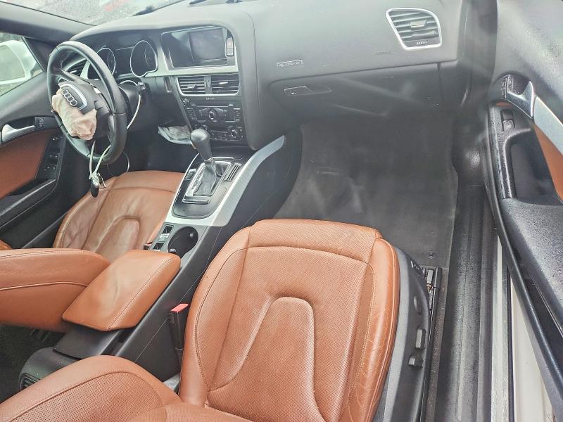 2010 Audi A5 VIN WAULFAFH2AN018273 COPART salvage auction — FRONT END, MA - CERT OF TITLE-RECONSTRCTD COLL, sold $400 on 2026-08-19 (photo 8)