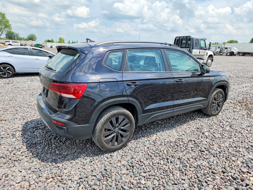 2024 Volkswagen Taos VIN 3VV5X7B27RM003191 COPART salvage auction — SIDE, In - Cert Of Title-Salvage Title, sold $8,600 on 2026-09-08 (photo 3)