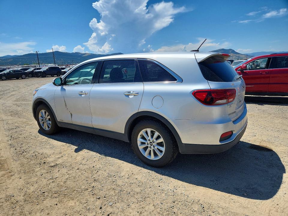 2019 Kia Sorento VIN 5XYPGDA36KG454258 COPART salvage auction — FRONT END, Mt - Certificate Of Title, sold $200 on 2026-07-28 (photo 2)