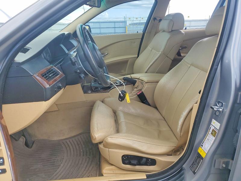2007 BMW 5 series VIN WBANN735X7CN04794 COPART salvage auction — MINOR DENT/SCRATCHES, Wa - Vehicle Cert Of Ownership-Titl, sold $300 on 2026-07-08 (photo 7)
