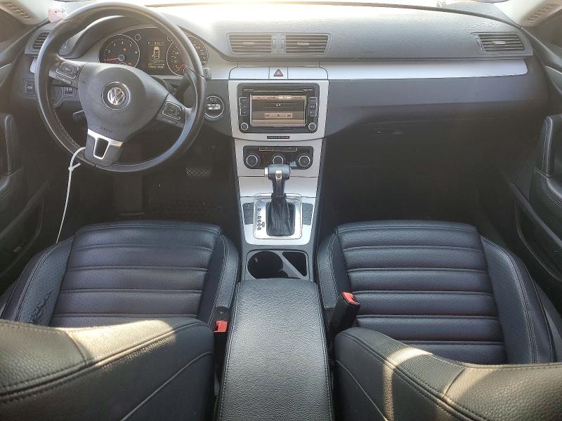 2010 Volkswagen Passat cc VIN WVWML7AN8AE511424 COPART salvage auction — FRONT END, Or - Salvage Title Certificate, sold $475 on 2026-08-12 (photo 8)