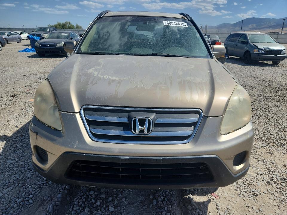 2005 Honda Cr-v VIN JHLRD78995C036706 COPART salvage auction — MECHANICAL, UT - CERTIFICATE OF TITLE, sold $1,041 on 2026-07-17 (photo 5)