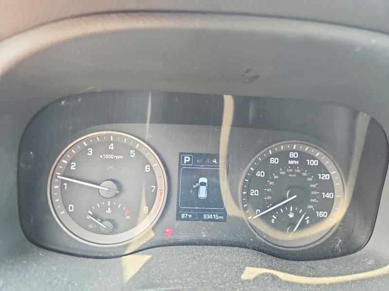 2018 Hyundai Tucson VIN KM8J3CA41JU725112 COPART salvage auction — FRONT END, Salvage Title, sold $275 on 2026-07-24 (photo 9)