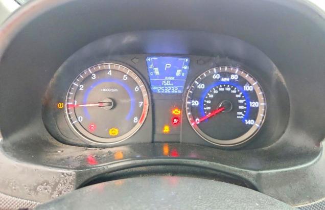 2013 Hyundai Accent VIN KMHCT5AE1DU108200 COPART salvage auction — REAR END, TX - SALVAGE VEHICLE TITLE (P), sold $525 on 2026-07-16 (photo 9)