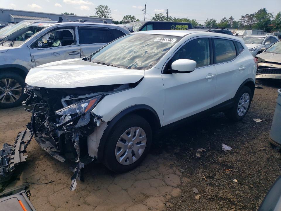 2020 Nissan Rogue VIN JN1BJ1CW0LW387794 COPART salvage auction — FRONT END, Ct - Cert Of Title-Salvage, sold $3,450 on 2026-07-31 (photo 1)