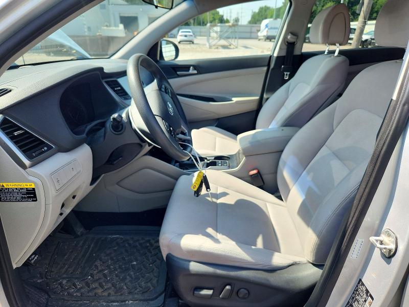 2018 Hyundai Tucson VIN KM8J3CA42JU693240 COPART salvage auction — MECHANICAL, Oh - Certificate Of Title, sold $3,250 on 2026-07-31 (photo 7)
