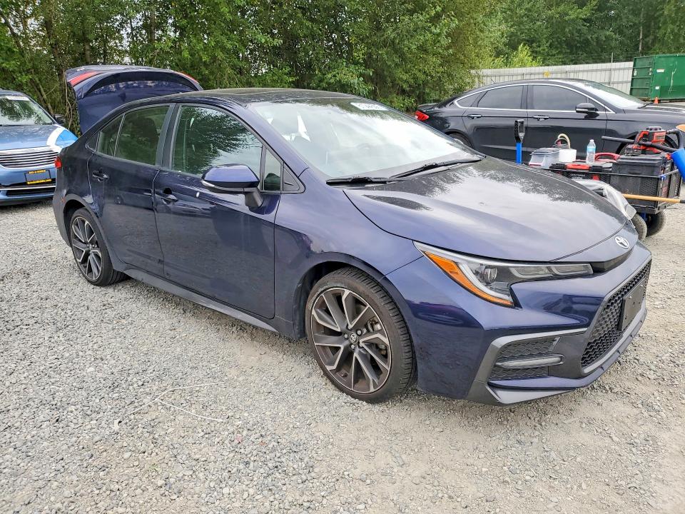 2020 Toyota Corolla VIN JTDM4RCE1LJ013825 COPART salvage auction — REAR END, Wa - Bill Of Sale, sold $950 on 2026-07-27 (photo 4)