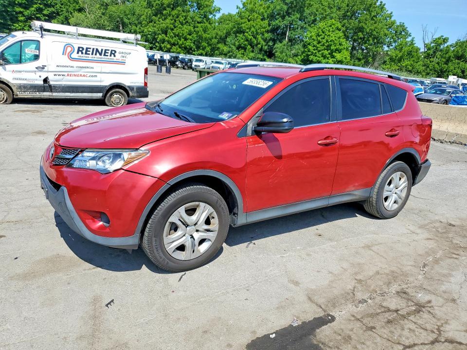 2015 Toyota Rav 4 VIN JTMBFREV3FJ032783 COPART salvage auction — REAR END, Ny - Mv-907A Salvage Certificate, sold $400 on 2026-07-30 (photo 1)