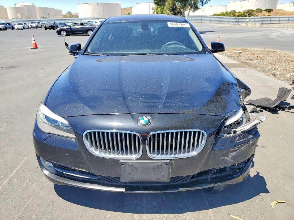 2012 BMW 5 series VIN WBAFR9C50CDV58503 COPART salvage auction — FRONT END, Ca - Salvage Certificate, sold $2,050 on 2026-08-03 (photo 5)