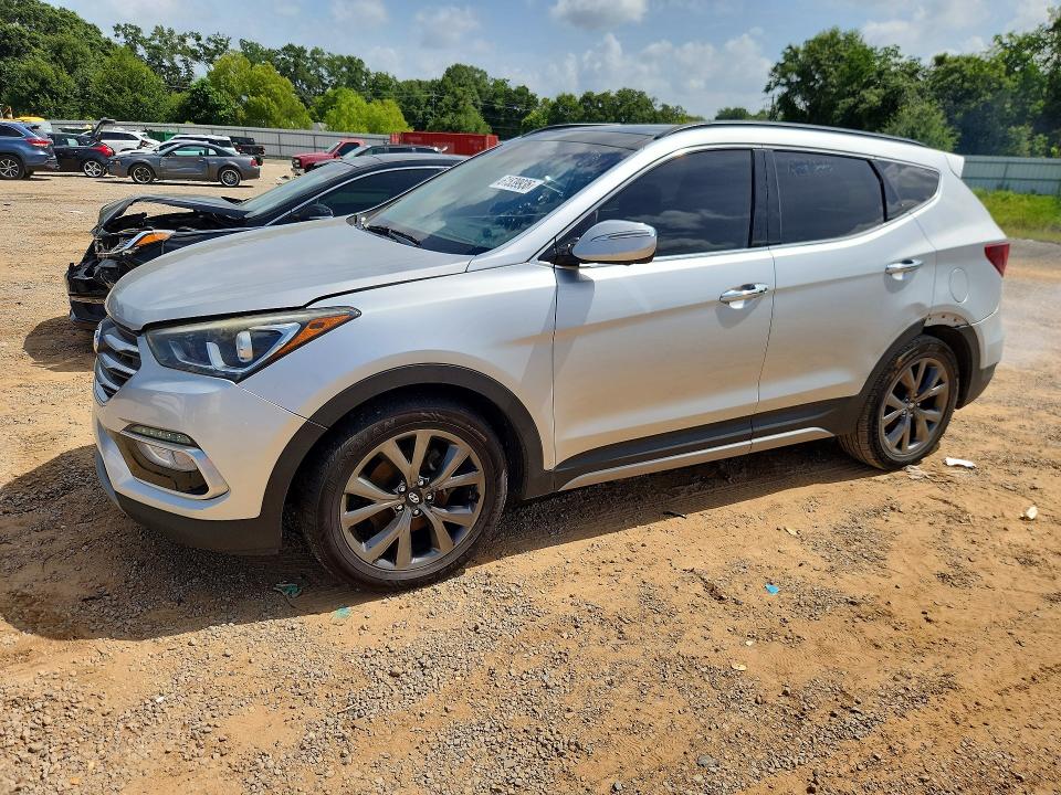 2018 Hyundai Santa fe VIN 5XYZW4LA3JG556493 COPART salvage auction — MECHANICAL, FL - CERTIFICATE OF TITLE (P), sold $3,050 on 2026-07-28 (photo 1)