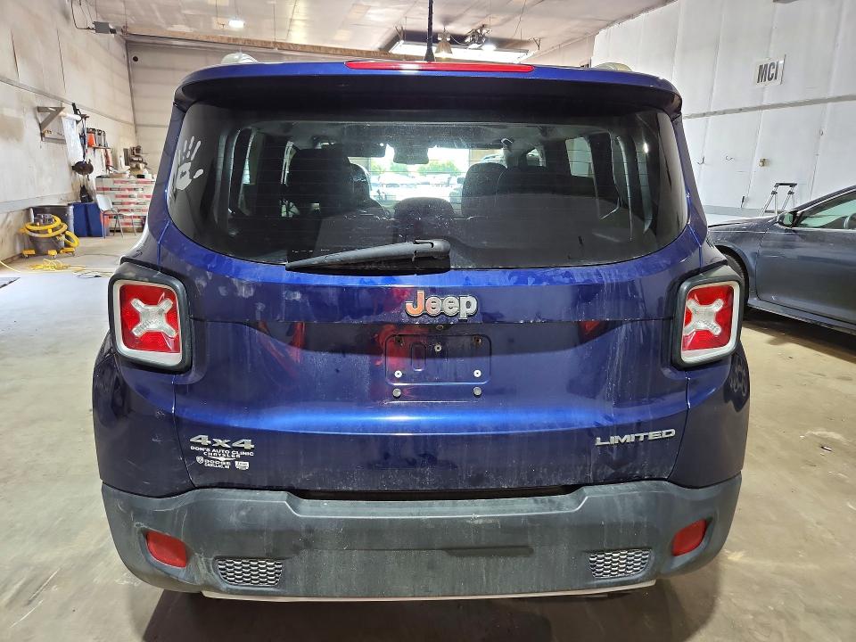 2017 Jeep VIN ZACCJBDB5HPE44238 COPART salvage auction — MECHANICAL, Mi - Certificate Of Title, sold $1,100 on 2026-07-31 (photo 6)