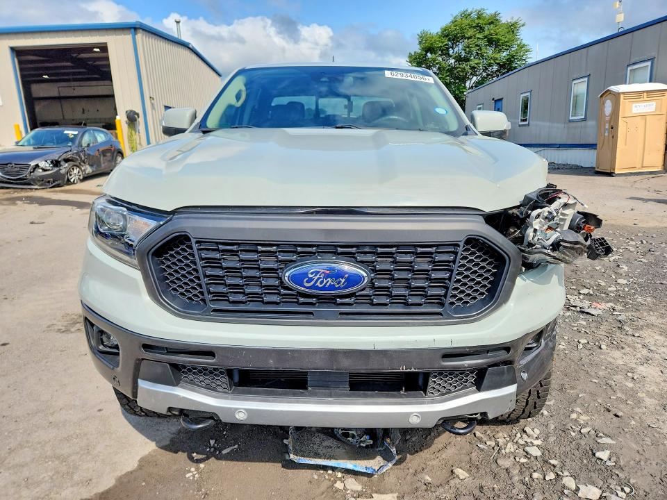 2021 Ford Ranger VIN 1FTER4FH8MLD84159 COPART salvage auction — FRONT END, Pa - Certificate Of Salvage, sold $8,100 on 2026-08-19 (photo 5)