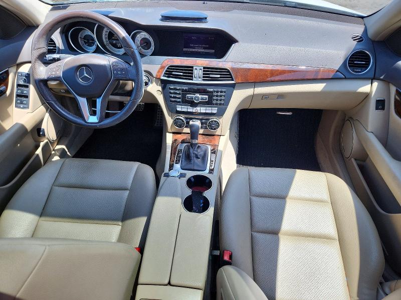 2014 Mercedes-benz C class VIN WDDGF8AB2EA923339 COPART salvage auction — REAR END, Va - Certificate Of Title, sold $3,550 on 2026-07-15 (photo 8)