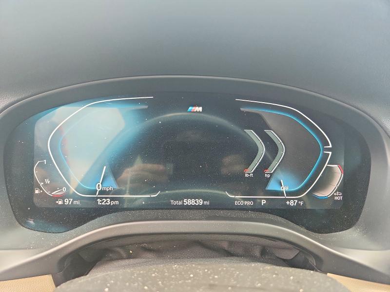2022 BMW X3 VIN 5UX53DP05N9J94827 COPART salvage auction — SIDE, Va - Cert Of Title - Salvage, sold $19,400 on 2026-07-20 (photo 9)