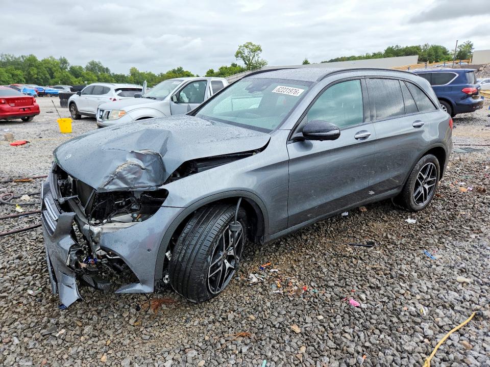 2019 Mercedes-benz Glc VIN WDC0G4KB2KV171575 — COPART salvage auction photo